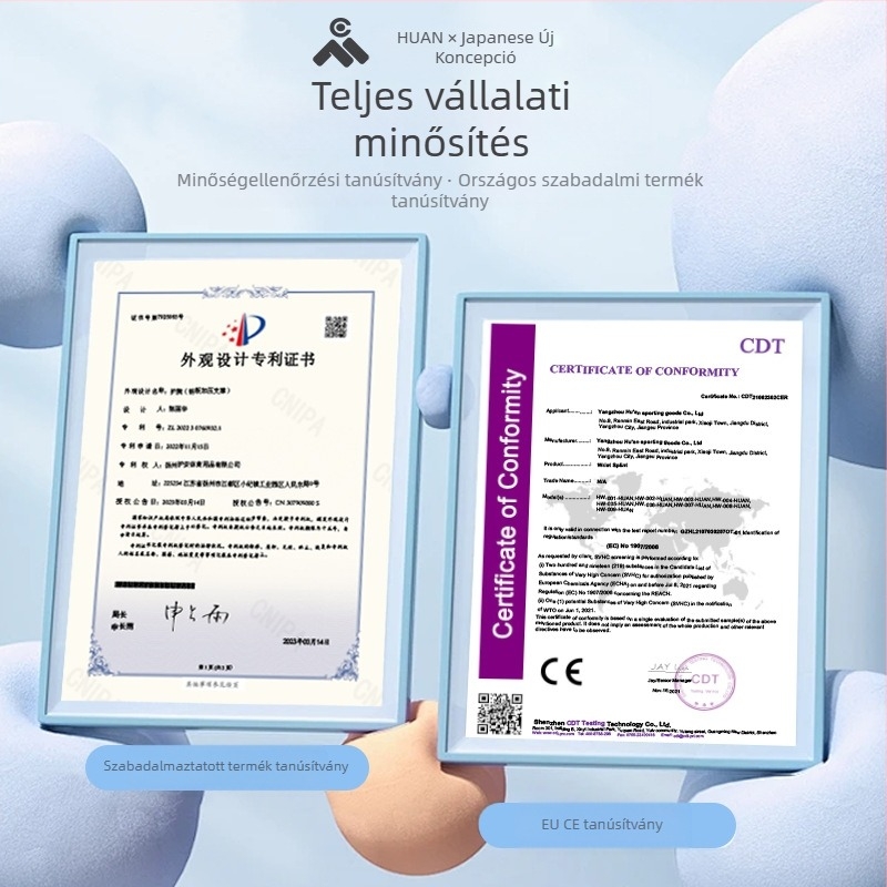 Csuklópánt védő stabil tartással, modell HA-003-HW, neoprén/nylon, futáshoz és edzéshez