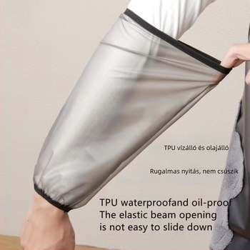 TPU vízálló ujjvédők a konyhához – olajálló, tartós, átlátszó, könnyed luxus stílus