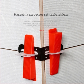 Xuanxuan sarok csempe szintező eszköz – PP anyag, magasságállítás, pozicionálási segéd, magas precizitású, többfunkciós húzó