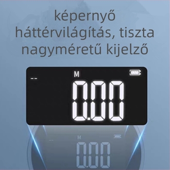 Tuomei elektronikus digitális görgő mérőeszköz — sugár és hengeres görbületű felületek mérése, sík és szabálytalan felületek, többfunkciós mérőeszköz