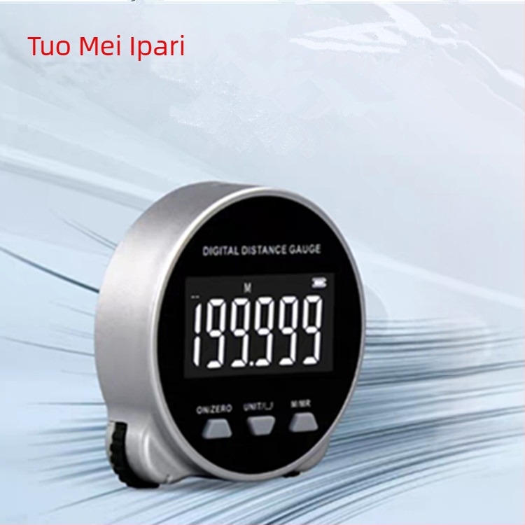 Tuomei elektronikus digitális görgő mérőeszköz — sugár és hengeres görbületű felületek mérése, sík és szabálytalan felületek, többfunkciós mérőeszköz