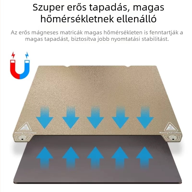 PEI acélplatforma mágneses rugólemez K1/K1MAX Ender-3S1-hez