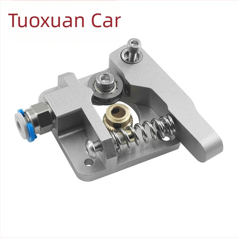 Ender 3/3S-hez alumínium ötvözetű extruder etetője, Tuoxuan Hardware, ezüst