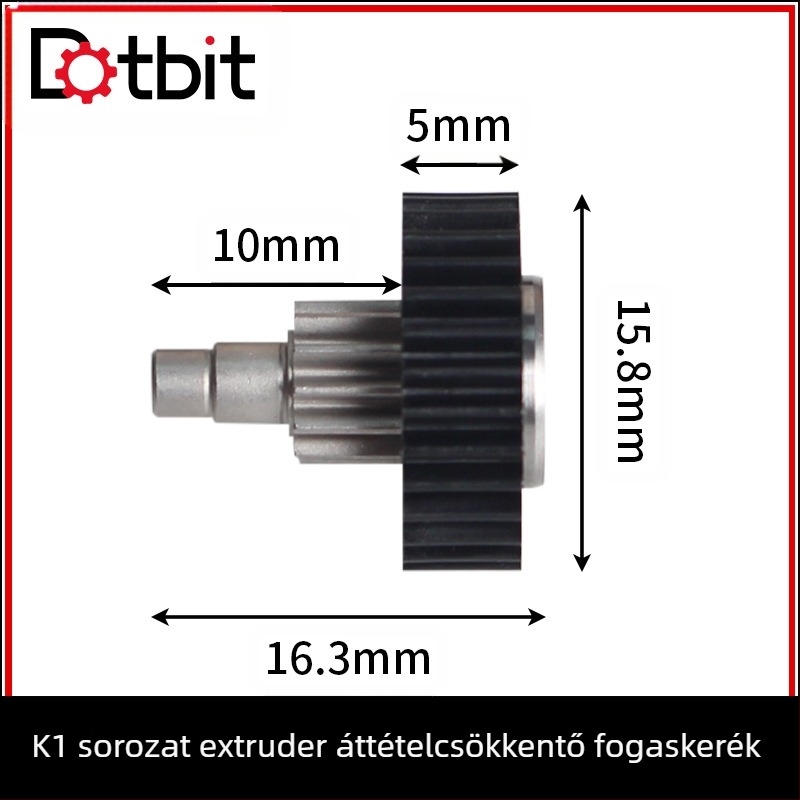 Dotbit K1 sorozat extruder hajtásreduktor fogaskerék 3D nyomtatókhoz, kompatibilis K1/K1C/K1Max