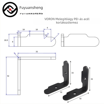 FYSETC acéllemez pozicionáló gát