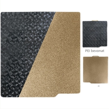 New Sharp BAMBU LAB X1 3D fejlesztett kéttoldalas rugóacél lemez sima PEO-val és texturált PEI-vel