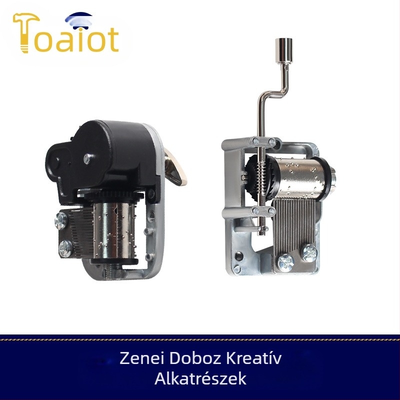 Toaiot 3D-s nyomtatású zenei doboz mozgáskomponensek — kézi tekerő, modell alkatrészek