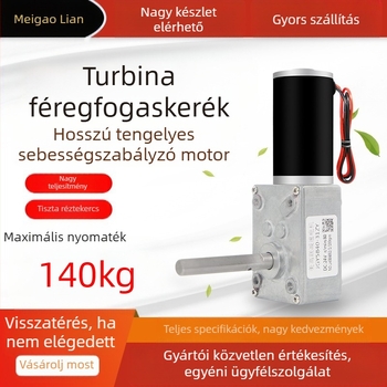 DC fogaskerék motor D-tengellyel, modell 5840-31ZY-D, 21W, 12/24V, méretek 58×40 mm, hatékonyság 90%