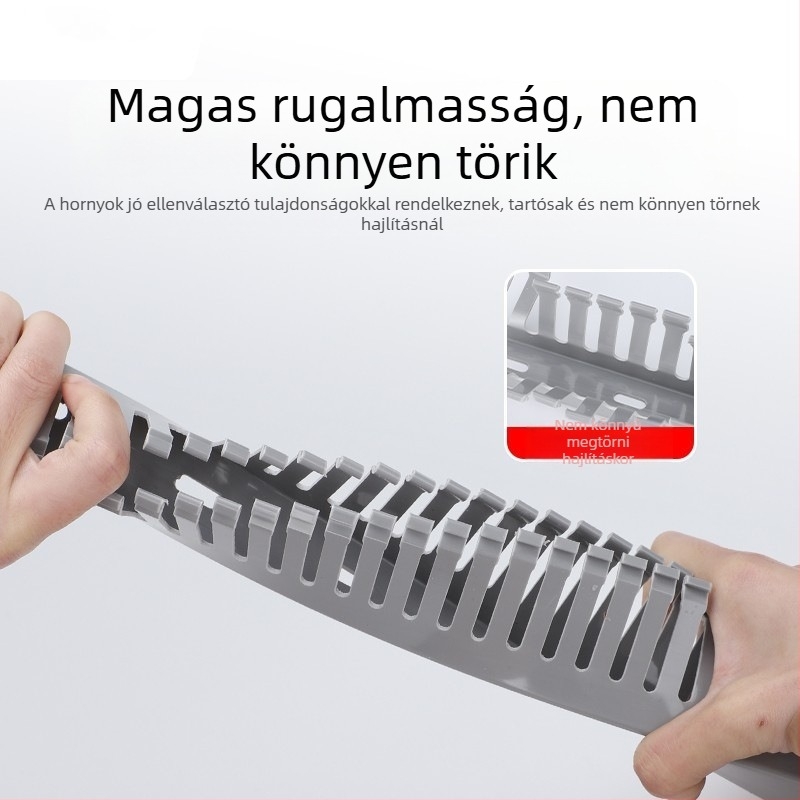PVC kábelcsatorna ipari használatra – nagy szilárdságú, tűzálló szigetelés, alkalmas osztó dobozokra és vezérlőszekrényekhez