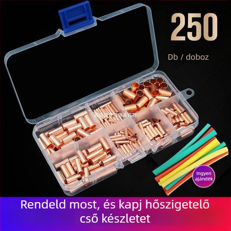 Réz krimp terminál készlet kábelekhez és rézcsövekhez (Model: Other)