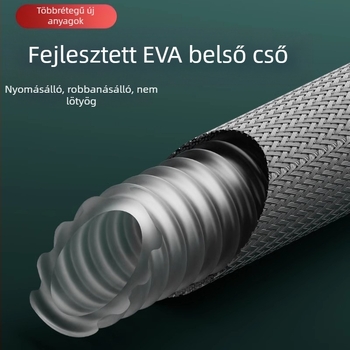 Nylon zuhanycső - univerzális, PVC, menetes csatlakozás, modern minimalist stílus