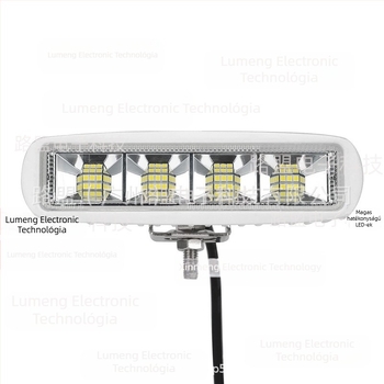 72W LED autómunka világítás - Alumínium ház, univerzális terepjáró tetővilágítás, 12-60V DC, 6000LM, 6000K