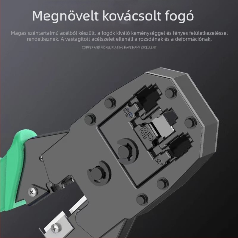 Ninety-nine RJ45 háromfunkciós krimpelő és csupaszító fogó