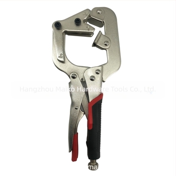 Macwork csőbilincs hegesztéshez – kettős szájú (kör és négyzet alakú), masszív bilincs acél-, műanyag- és rézcsövekhez – többfunkciós hegesztő eszköz