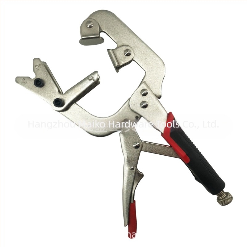 Macwork csőbilincs hegesztéshez – kettős szájú (kör és négyzet alakú), masszív bilincs acél-, műanyag- és rézcsövekhez – többfunkciós hegesztő eszköz