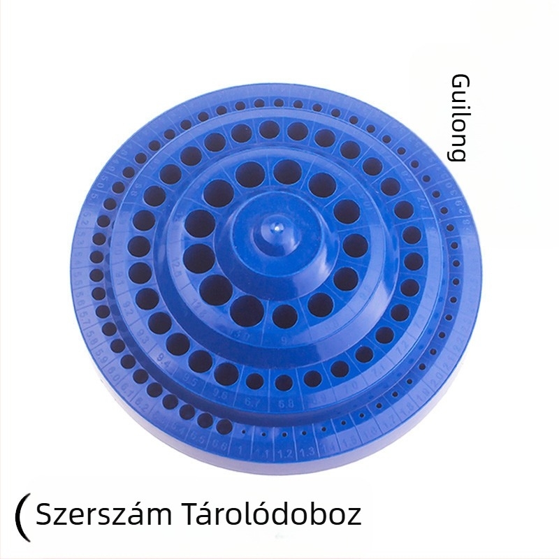 DIY műanyag többfunkcionális lyukasztó doboz bőrkészítéshez – 30 darabos szerszámkészlet kézműves bőrtermékekhez