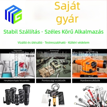 Mg Meigu PP műanyag szerszámtartó doboz – ütésálló, vízálló, zuhanás elleni védelem, teherbírás 20-120