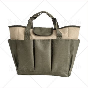 Kertészeti szerszámtáska – hordozható, nagy kapacitású, több rekesz