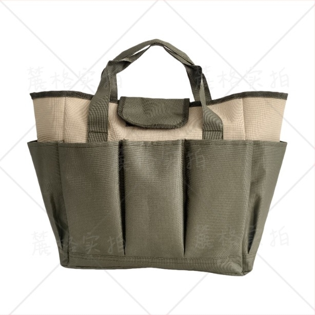 Kertészeti szerszámtáska – hordozható, nagy kapacitású, több rekesz