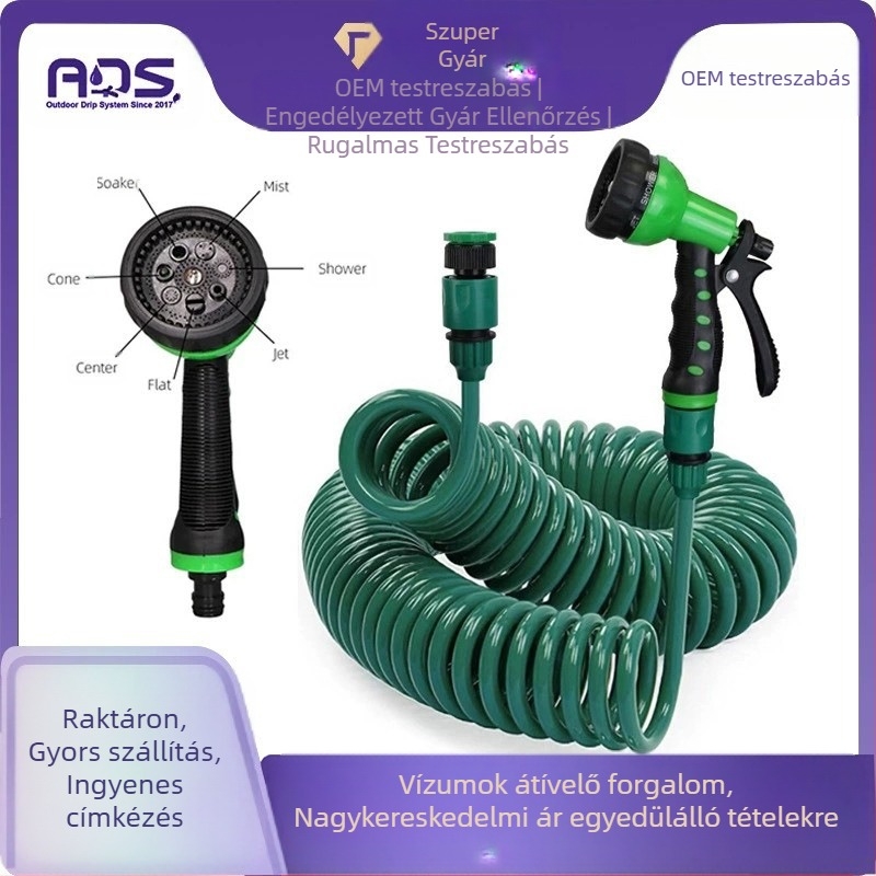 Műanyag permetezőpisztoly házi öntözéshez – kényelmes és rugalmas, 1.0–6 kg kapacitás, otthoni kertészkedéshez, mezőgazdasághoz és közterületek zöldfelületeihez