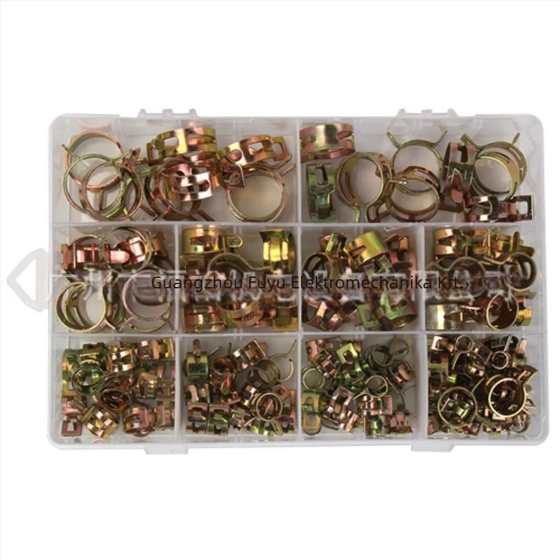 Horganyzott csőbilincs készlet – 165 db, vízcső rögzítők, márka Fuyu