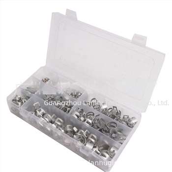 Blue Fox csőbilincs vízcsőhöz, Hoop Throat Hoop sorozat, acél szalag típus, eredet Guangdong