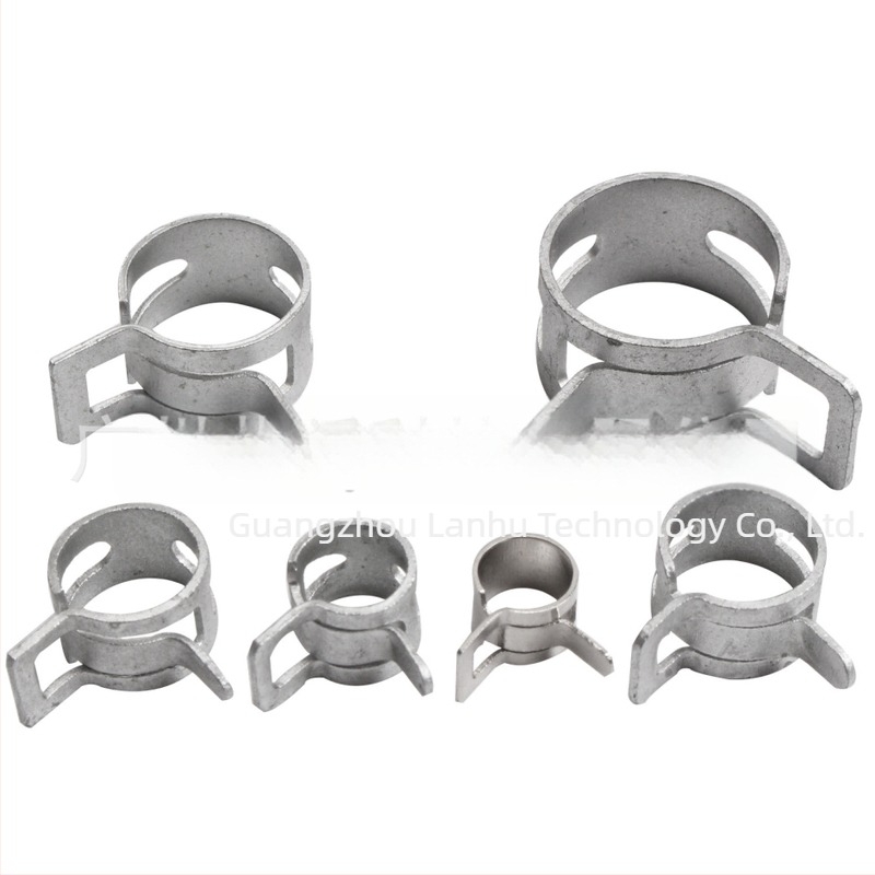 Blue Fox csőbilincs vízcsőhöz, Hoop Throat Hoop sorozat, acél szalag típus, eredet Guangdong