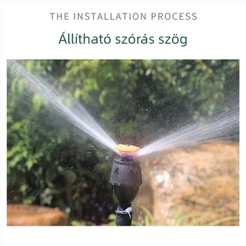 Automata forgó öntözőfej, 360°-os permetező, PP anyag, 550L kapacitás, alkalmas otthoni kertekhez, mezőgazdasági termeléshez és nyilvános zöldfelületekhez
