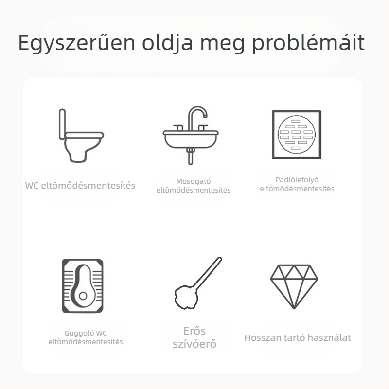 WC-szívó pumpa – Pingjiantong, gumi, Pekin eredet, 2016 téli megjelenés