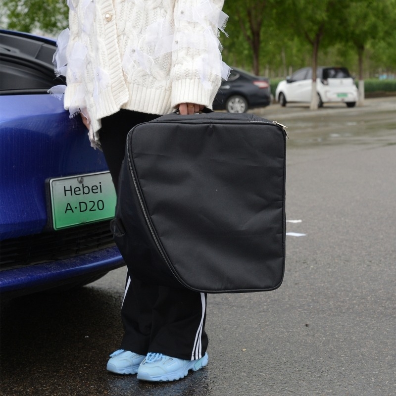 Model Y első csomagtartó tároló táska - vízálló, összecsukható, fogantyúval, textil anyag