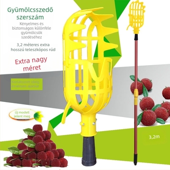 GRANPA Teleszkópos kézi gyümölcs-szedő magas ágakhoz