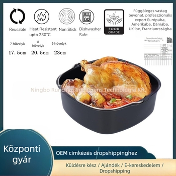 Torta forma szénacélból (Anyag: szénacél; Forma: szabálytalan; Használat: sütés)