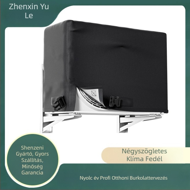 Kültéri klímatakaró – vízálló, Oxford anyagú vászon, poliészter, porvédő