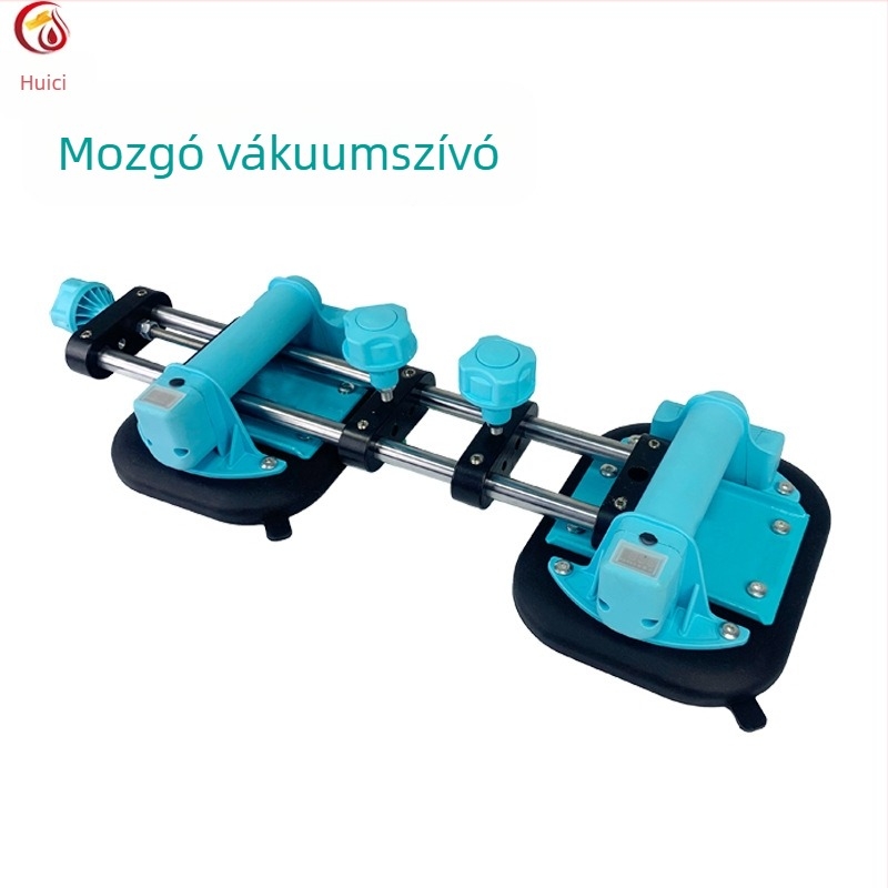 Long xi Elektronikus vákuumcsésze hézagmentes szintezéshez és rögzítéshez kőzetlemezekből készült munkalapokon, alkalmas csempékre és üvegre