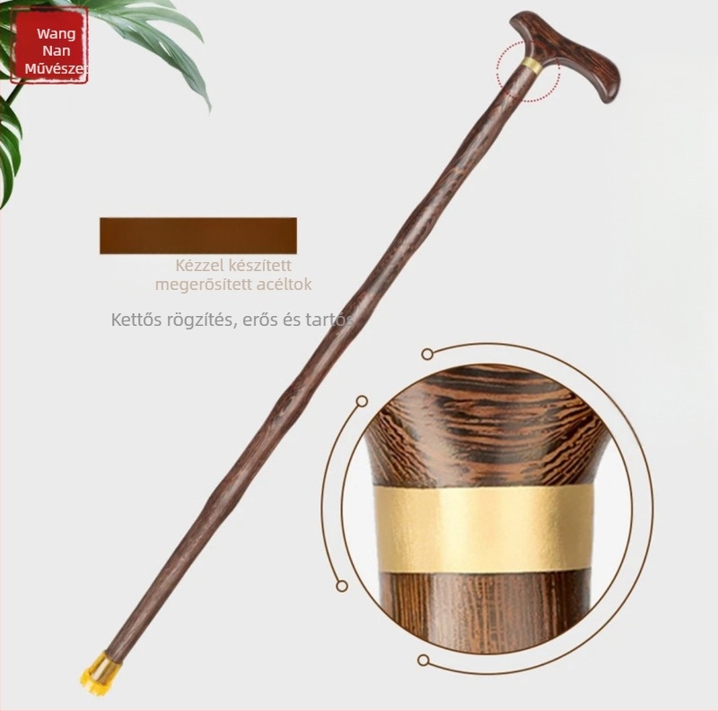 Fából készült járótámasz, klasszikus stílus, anyag: chicken wing wood rosewood