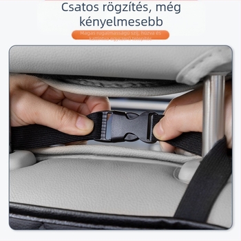 Hátsó ülés tároló táska – bőr, nagy kapacitás, függő rögzítés, logónyomtatás, testreszabható