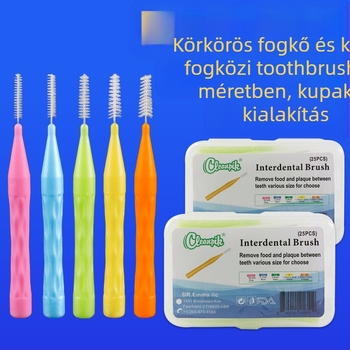 I-formájú interdental ecset a fogak közötti rések tisztítására — kézi, 100 darab, Cleanpik