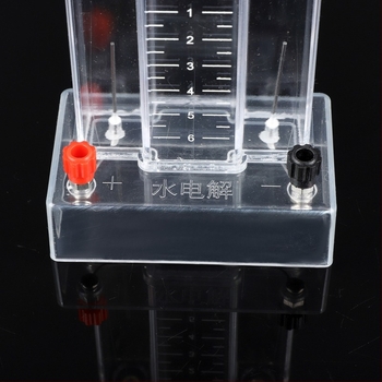 Oktatási célú víz-elektrolízis teszter – elektrolizált víz előállítása, műanyag kivitel