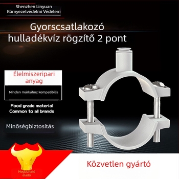 Víztisztító csatlakozó, modell 0712, műanyag, gyorscsatlakozó klip, a víztisztítóhoz