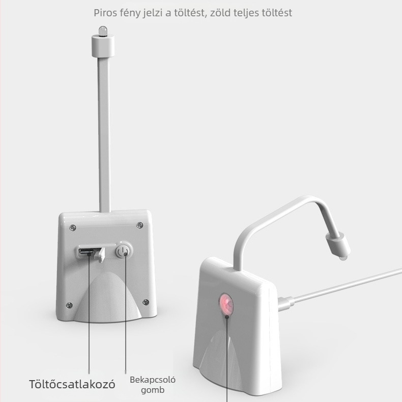 WC éjjeli lámpa RGB-projekcióval és csillagmintával, függő kivitel, mozgásérzékelő, modell F16