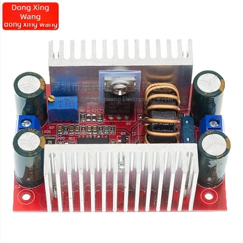 DC-DC boost tápegység modul állandó feszültség- és áramerősségre tervezve LED boosthoz és notebook akkumulátor töltéséhez, 400W, tömeg 60 g, DXW márka