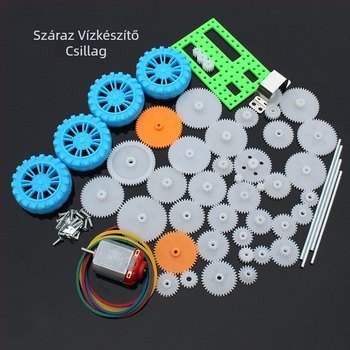 DIY robotokhoz váltó fogaskerék készlet – 50 darab műanyag fogaskerék Mercury