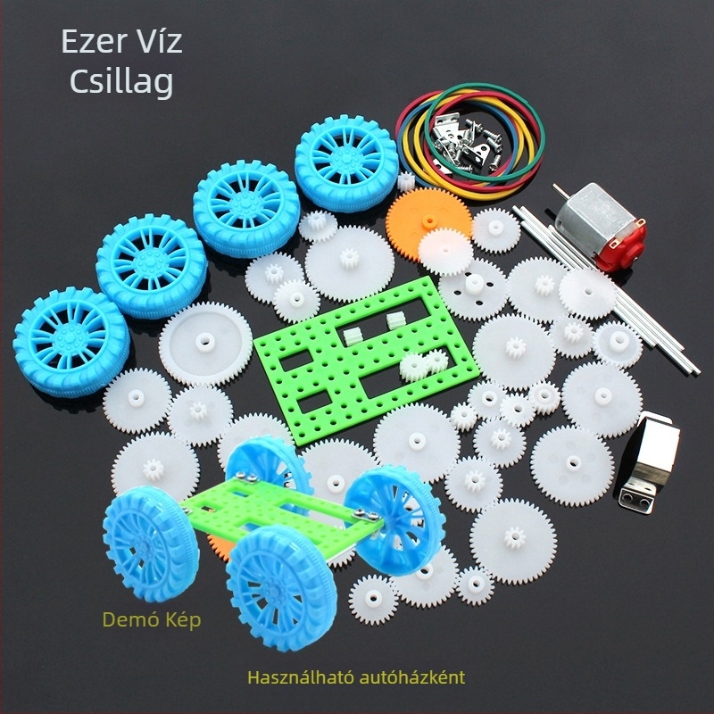 DIY robotokhoz váltó fogaskerék készlet – 50 darab műanyag fogaskerék Mercury