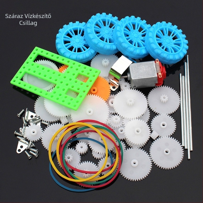 DIY robotokhoz váltó fogaskerék készlet – 50 darab műanyag fogaskerék Mercury