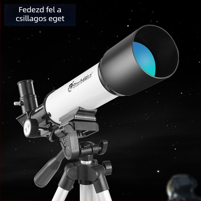 Csillagászati távcső nagy felbontású, nagy nagyítású, modell F36050AZM, állvány