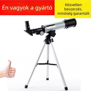 Monokuláris csillagászati távcső F36050, 90× nagyítás, 50 mm kilépő pupilla, ideális diákoknak