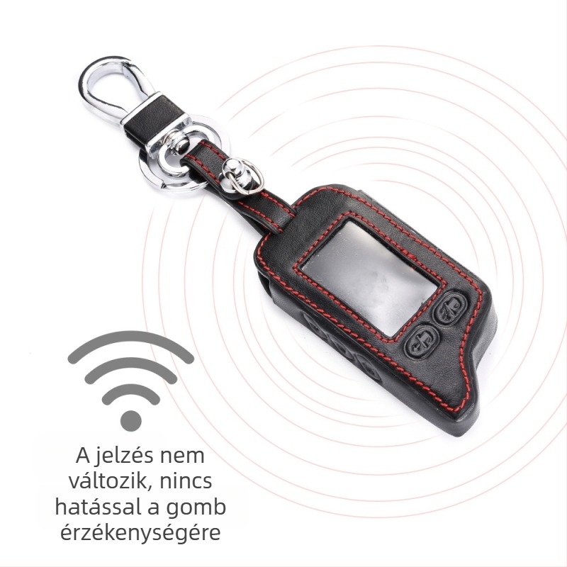Tomahawk TW9030-hoz való bőr kulcstartó tok csattal – Valódi bőr; Modell TW9030; Használati terület TW9030; Tömeg 30 g; Kulcsok védelme és díszítése