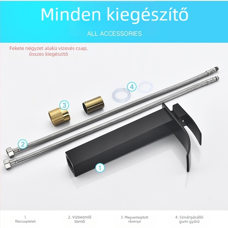 Norissa mosdócsaptelep, rozsdamentes acél, keramikus cartridge, 0–90°C, csatlakozás 1/2\", asztalra szerelhető, modell 1005, modern minimalist stílus