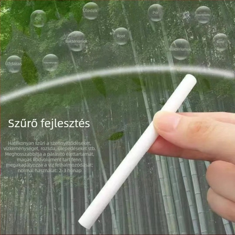 Egyszer használatos szűrővattás pálcika párásítóhoz – cserealkatrész, 50 darab