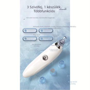 Elektrikus pattanás- és mitesszereltávolító készülék – por tisztító eszköz, újratölthető, otthoni használatra